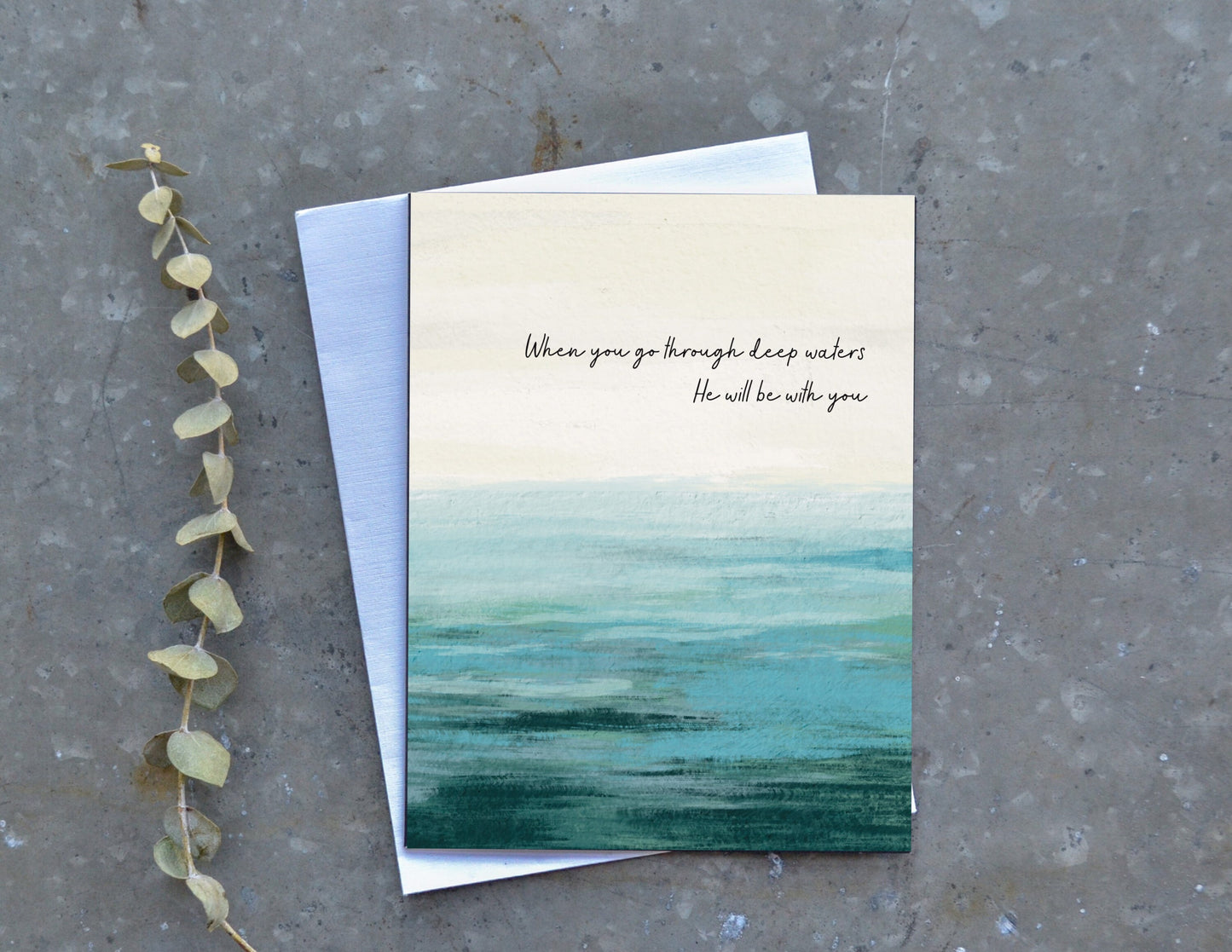 Set of 6 Blank Christian Greeting Cards