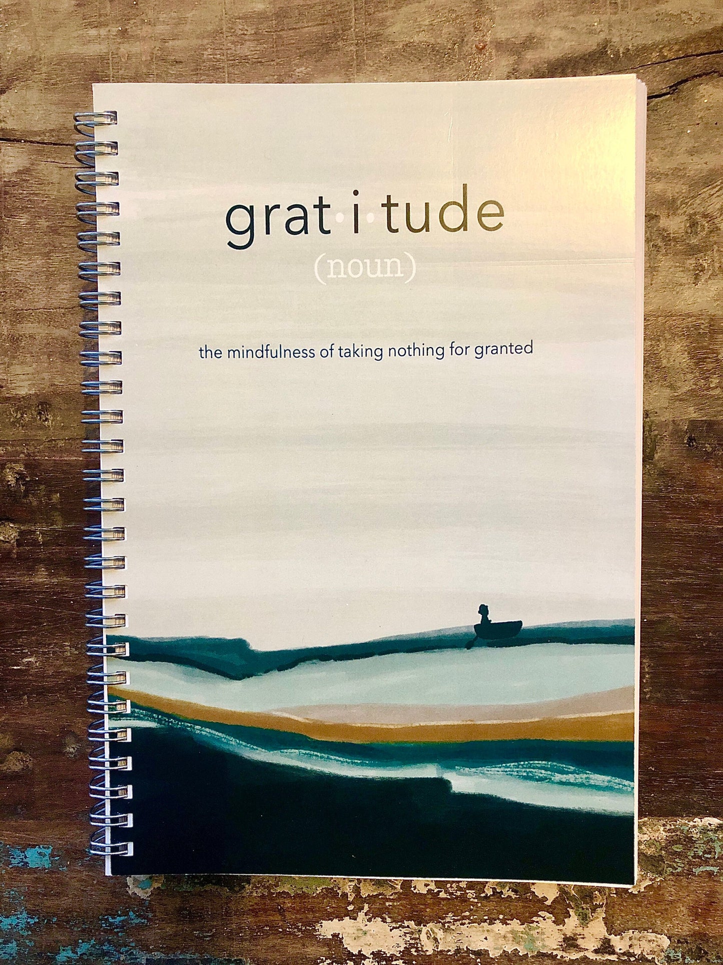 Ocean Waves Gratitude Journal