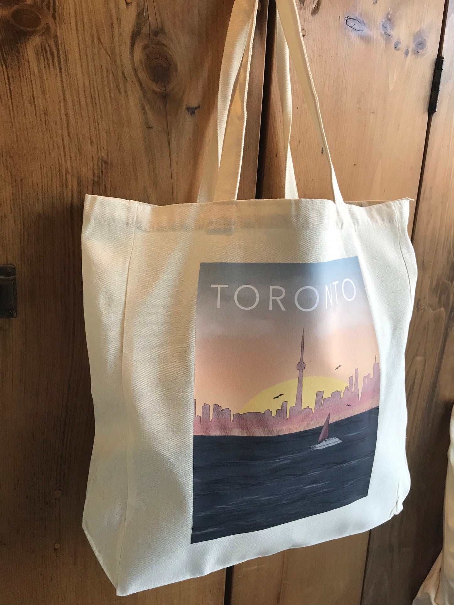 City of Toronto at Dusk Tote Bag