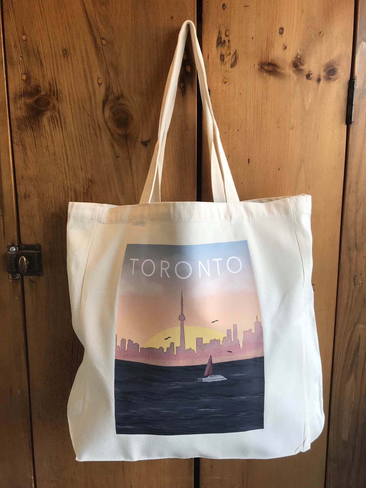 City of Toronto at Dusk Tote Bag