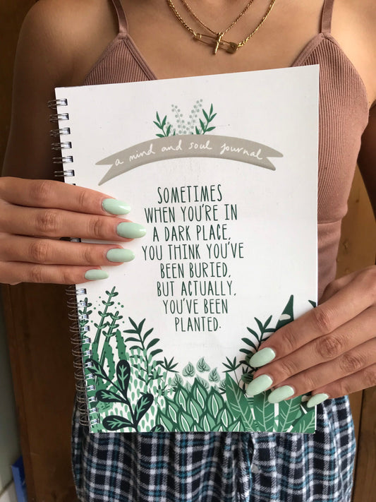 Self Care Journal with Template