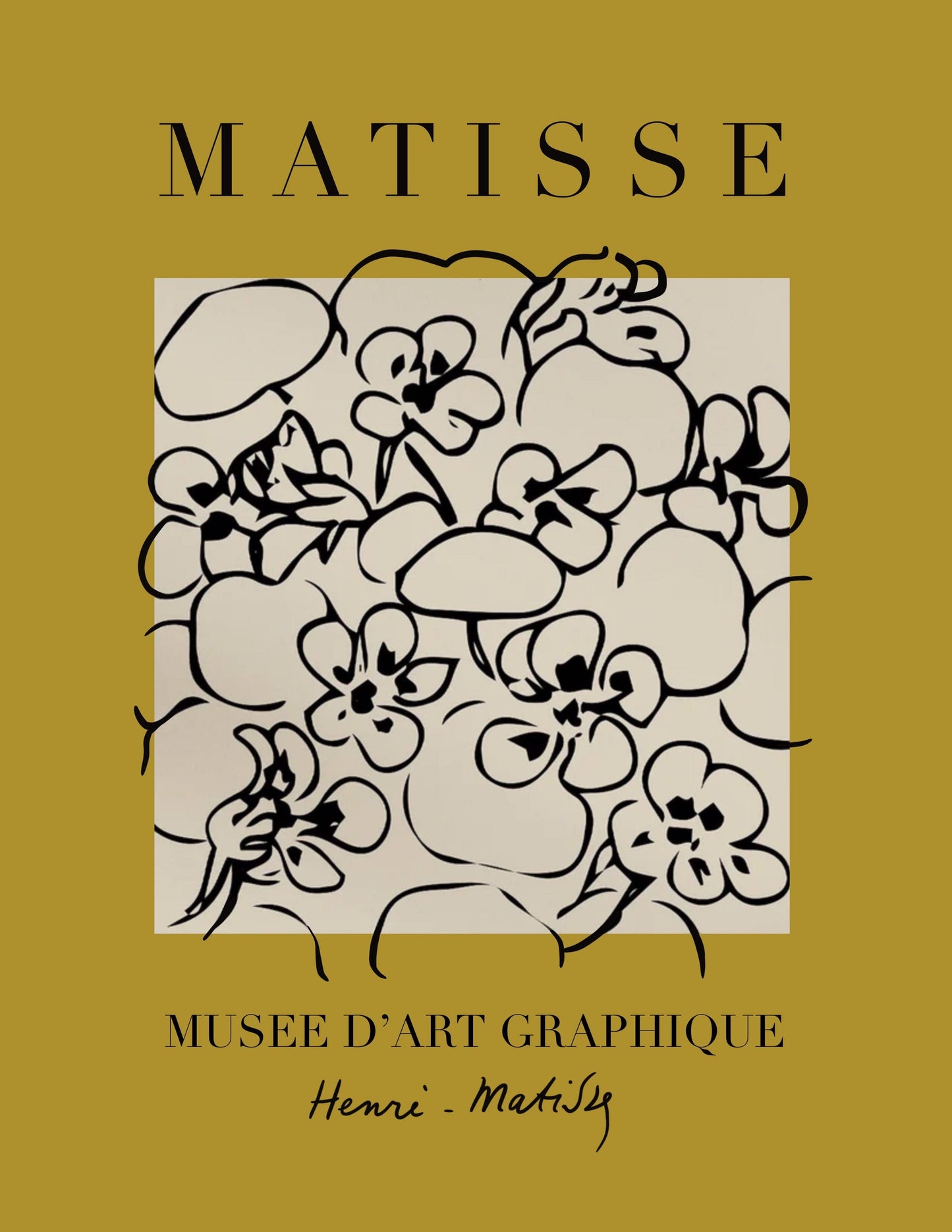 Henri Matisse Simple Flowers Tote Bag