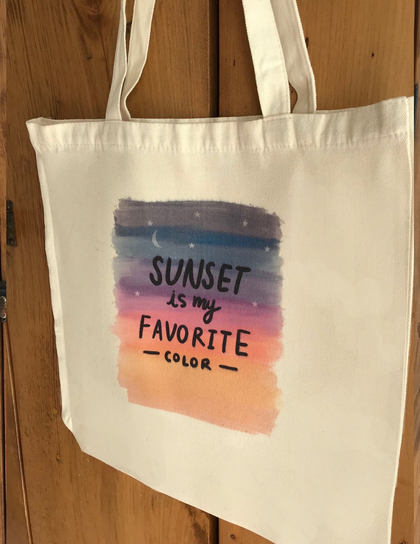 Sunset Is my Favourite Colour Tote Bag