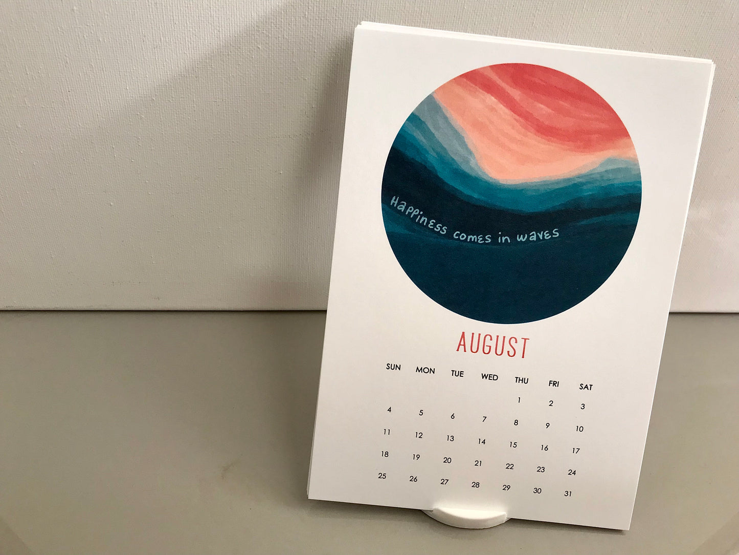 2024 Inspired Watercolour Calendar